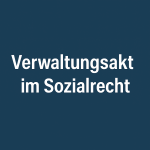 Der Verwaltungsakt im Sozialrecht 2