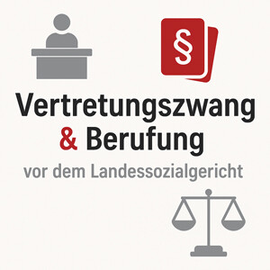 Vertretung und Berufung im sozialgerichtlichen Verfahren – vor dem Landessozialgericht