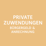 Zur Anrechnung privater Geldzuwendungen beim Bürgergeld 2