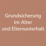 Grundsicherung im Alter und Elternunterhalt 1
