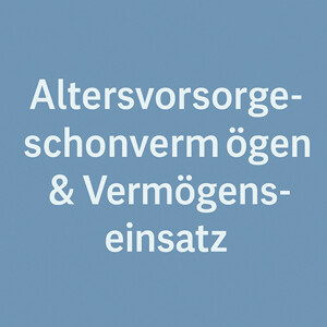 Altersvorsorgeschonvermögen & Vermögenseinsatz: BGH-Leitlinien