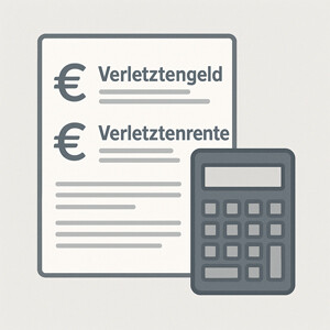 Verletztengeld und Verletztenrente nach dem SGB VII