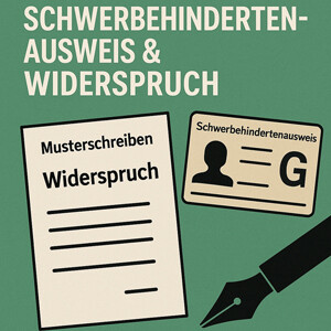 Antrag Schwerbehindertenausweis & Widerspruch – Formulare und Mustertexte