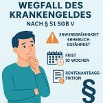 Wegfall des Krankengeldes gemäß § 51 SGB V bei Gefährdung oder Minderung der Erwerbsfähigkeit 1 Wegfall des Krankengeldes gemäß § 51 SGB V bei Gefährdung oder Minderung der Erwerbsfähigkeit 1