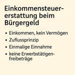 Bürgergeld: Einkommensteuererstattung – Anrechnung, Verteilung & Absetzbeträge (§ 11 SGB II) 1 Bürgergeld: Einkommensteuererstattung – Anrechnung, Verteilung & Absetzbeträge (§ 11 SGB II) 1