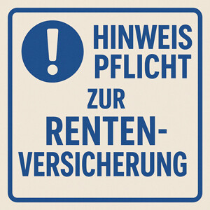 Hinweispflicht der Agentur für Arbeit auf freiwillige Rentenbeiträge zur Erwerbsminderungsrente