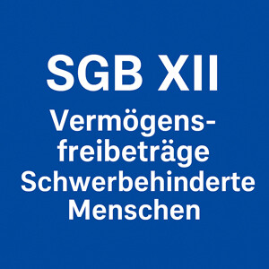 SGB XII: Vermögensfreibeträge & Änderungen 2018 für schwerbehinderte Menschen