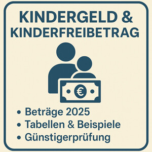 Kindergeld und Kinderfreibetrag – Höhe, Entwicklung und Günstigerprüfung