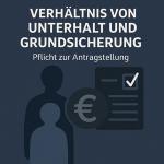 Verhältnis von Unterhalt und Grundsicherung: Pflicht zur Antragstellung nach § 41 SGB XII 3