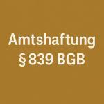 Amtshaftung bei Verletzung einer Beratungspflicht 1