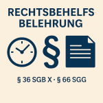 Die Rechtsbehelfsbelehrung beim Verwaltungsakt im Sozialrecht 1