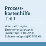 Prozesskostenhilfe (PKH), Überblick - Teil 1 1 Prozesskostenhilfe (PKH), Überblick - Teil 1 1