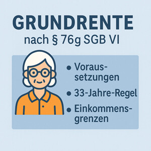Zur Grundrente gemäß § 76 g SGB VI