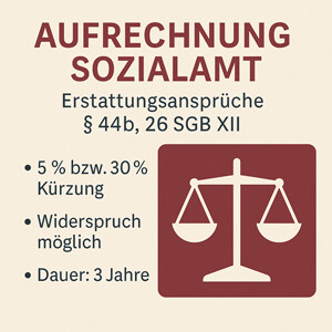 Aufrechnung bei Erstattungsansprüchen des Sozialamtes
